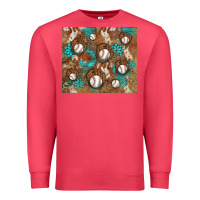 Cardinal baseball turquoise gemstones western patterns Premium Sweatshirt - BarkalooDesign
