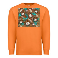 Carrot baseball turquoise gemstones western patterns Premium Sweatshirt - BarkalooDesign