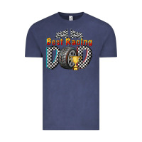 Vintage Denim best racing dad Vintage Tee - texasbilliewilder