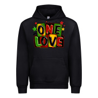 Black one love juneteenth Urban Hoodie - LillyAllenDesigns
