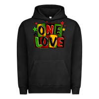 Pigment Black one love juneteenth Urban Hoodie - LillyAllenDesigns