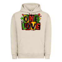 Pigment French Oak one love juneteenth Urban Hoodie - LillyAllenDesigns