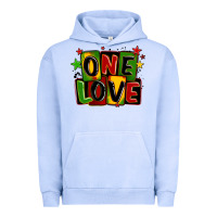 Pigment Grape Ice one love juneteenth Urban Hoodie - LillyAllenDesigns