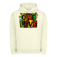 Pigment Pistachio one love juneteenth Urban Hoodie - LillyAllenDesigns