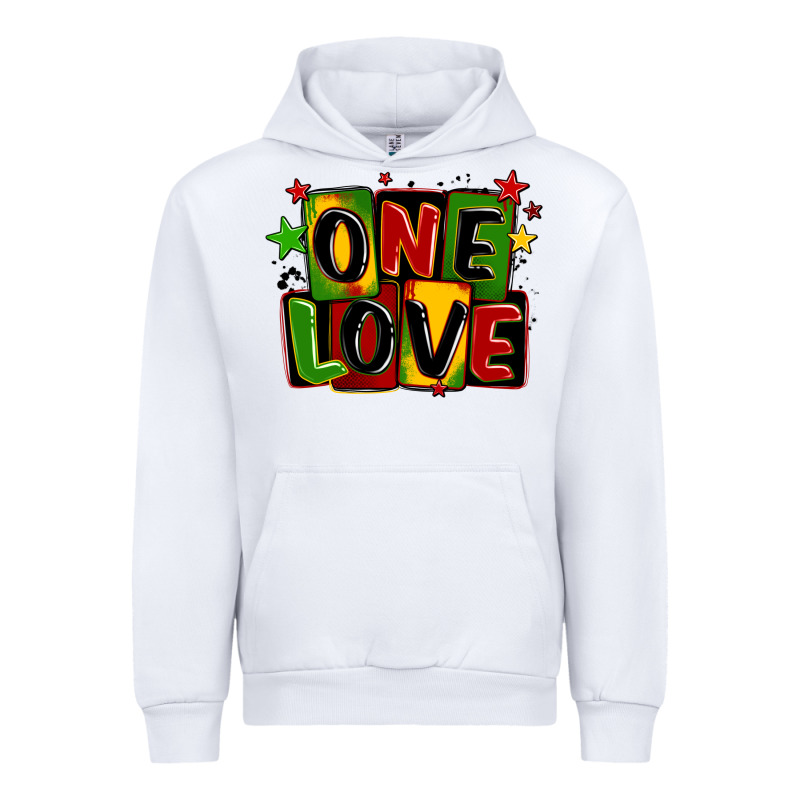 One Love Juneteenth Urban Hoodie by LillyAllenDesigns | Teevron