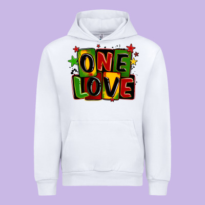 One Love Juneteenth Urban Hoodie Designed By Lillyallendesigns
