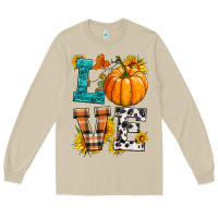 Mushroom love pumpkin Long Sleeve Tee - HRA Design Shop