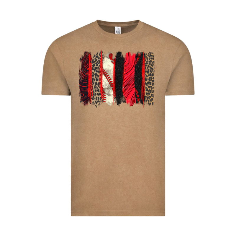 Baseball Brushstroke Vintage Tee by Zillion Design Studio | Teevron