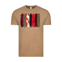 Vintage Coffee baseball brushstroke Vintage Tee - Zillion Design Studio
