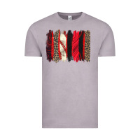 Vintage Zinc baseball brushstroke Vintage Tee - Zillion Design Studio