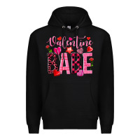 Black valentine babe Premium Hoodie - NancyCooperArtShop