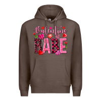 Coffee valentine babe Premium Hoodie - NancyCooperArtShop