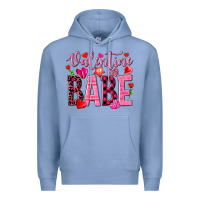 Colony Blue valentine babe Premium Hoodie - NancyCooperArtShop
