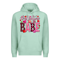Seafoam valentine babe Premium Hoodie - NancyCooperArtShop