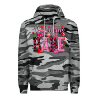 Slate Camo valentine babe Premium Hoodie - NancyCooperArtShop