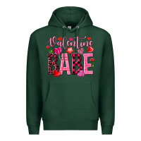 Sports Green valentine babe Premium Hoodie - NancyCooperArtShop