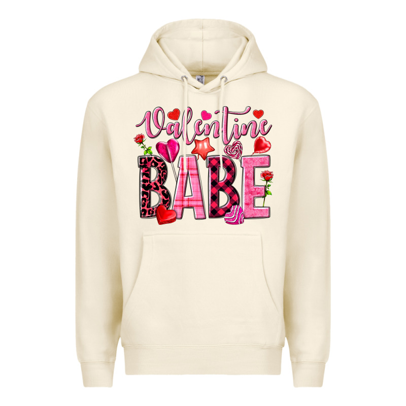 Valentine Babe Premium Hoodie by NancyCooperArtShop | Teevron