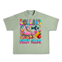 Rolling Into First Grade Urban Heavy Tee | Teevron
