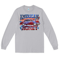 Moon Dust American honey 4th of july Long Sleeve Tee - CowGirlArtShop