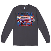 Smoke American honey 4th of july Long Sleeve Tee - CowGirlArtShop