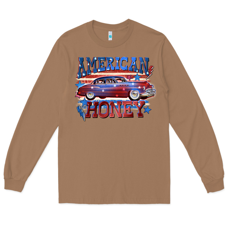 American Honey 4th Of July Long Sleeve Tee by CowGirlArtShop | Teevron