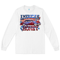 White American honey 4th of july Long Sleeve Tee - CowGirlArtShop