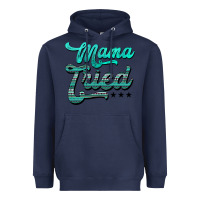 Navy mama tried aztec turquoise Heavyweight Hoodie - AdoDesignShop