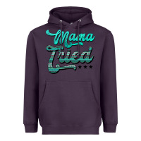 Plum mama tried aztec turquoise Heavyweight Hoodie - AdoDesignShop