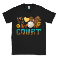 Black my heart is on that court Classic Tee - HRA Design Shop