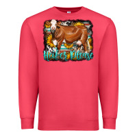 Cardinal Western Heifer Please Simmental Cow Premium Sweatshirt - LillyAllenDesigns