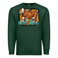 Sports Green Western Heifer Please Simmental Cow Premium Sweatshirt - LillyAllenDesigns