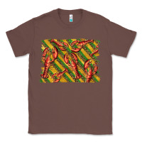 Chestnut mardi gras crawfish background Classic Tee - BarkalooDesign