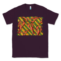 Plum mardi gras crawfish background Classic Tee - BarkalooDesign