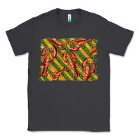 Smoke mardi gras crawfish background Classic Tee - BarkalooDesign