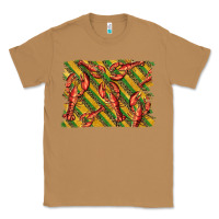 Toasted Coconut mardi gras crawfish background Classic Tee - BarkalooDesign