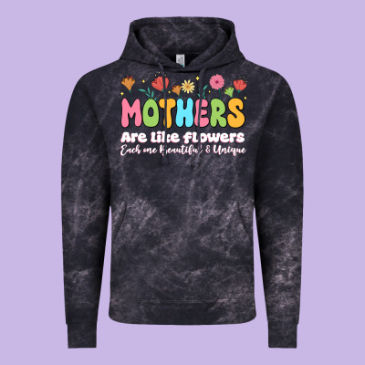 Mothers Are Like Flowers Vintage Hoodie Designed By Jahusdesignshop