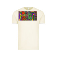 Vintage Arctic Mardi gras brushstrokes crawfish fleur de lis Vintage Tee - RanaPortraitStore