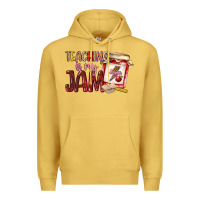 Antique Gold teaching is my jam Premium Hoodie - NancyCooperArtShop
