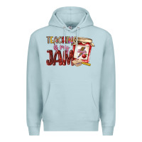 Blue Mist teaching is my jam Premium Hoodie - NancyCooperArtShop