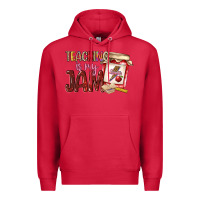 Cardinal teaching is my jam Premium Hoodie - NancyCooperArtShop