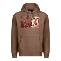 Chestnut teaching is my jam Premium Hoodie - NancyCooperArtShop