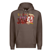 Coffee teaching is my jam Premium Hoodie - NancyCooperArtShop
