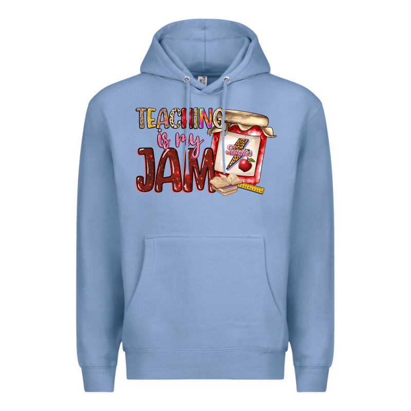 Teaching Is My Jam Premium Hoodie by NancyCooperArtShop | Teevron
