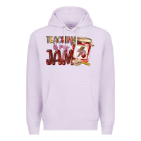 Lilac teaching is my jam Premium Hoodie - NancyCooperArtShop
