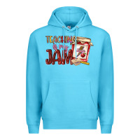 Ocean Blue teaching is my jam Premium Hoodie - NancyCooperArtShop