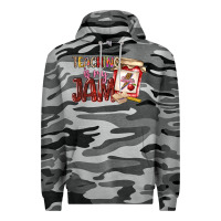 Slate Camo teaching is my jam Premium Hoodie - NancyCooperArtShop