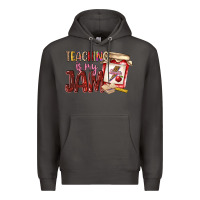 Smoke teaching is my jam Premium Hoodie - NancyCooperArtShop
