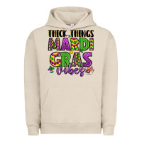 Pigment French Oak thick things mardi gras vibes Urban Hoodie - LillyAllenDesigns