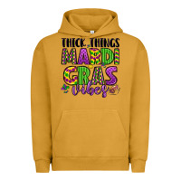 Pigment Peanut Butter thick things mardi gras vibes Urban Hoodie - LillyAllenDesigns