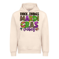 Sandshell thick things mardi gras vibes Urban Hoodie - LillyAllenDesigns